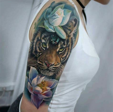 Tiger tattoo designs are one of most popular animal tattoo designs in the world for both men and women. Tiger tattoo | Tiger tattoo sleeve, Picture tattoos ...
