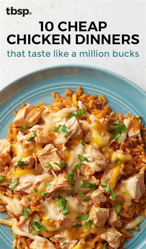 Just swap out a few ingredients and the recipe is even more affordable (i.e. 19 Cheap Chicken Dinners That Taste Like a Million Bucks ...