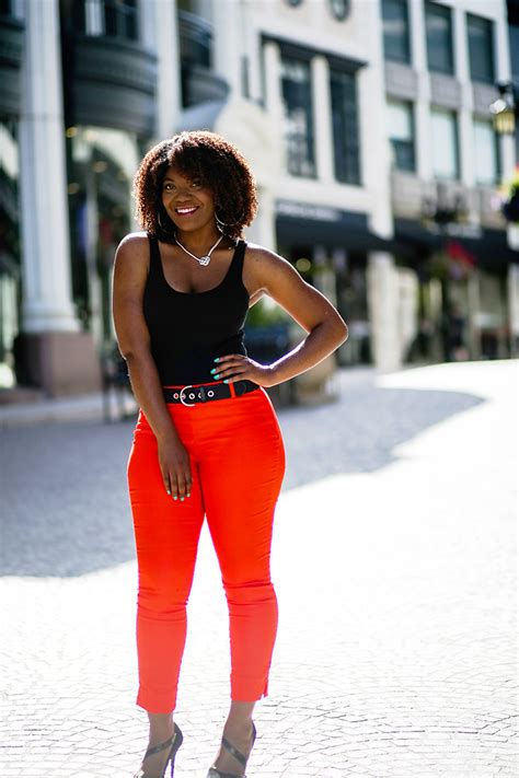 Outfit Inspiration How To Style Red Pants Arteresa Lynn