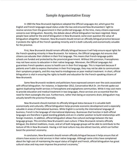 how to write an argumentative essay samples and topics