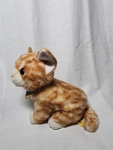 Aurora Miyoni Tots 10 Plush Stuffed Animal Orange Tabby Kitten Cat