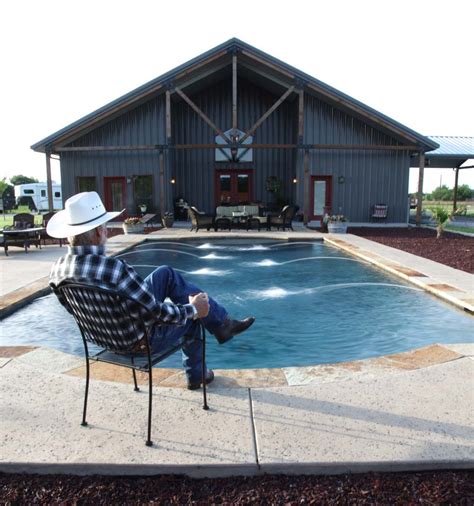 The only similarity between a pole barn and a post and beam barn is that they both have upright posts that support the frame of the barn. Mueller Steel House | Joy Studio Design Gallery - Best Design