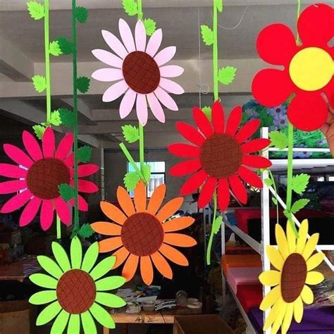 School Decoration Ideas For Spring Season K4 Craft