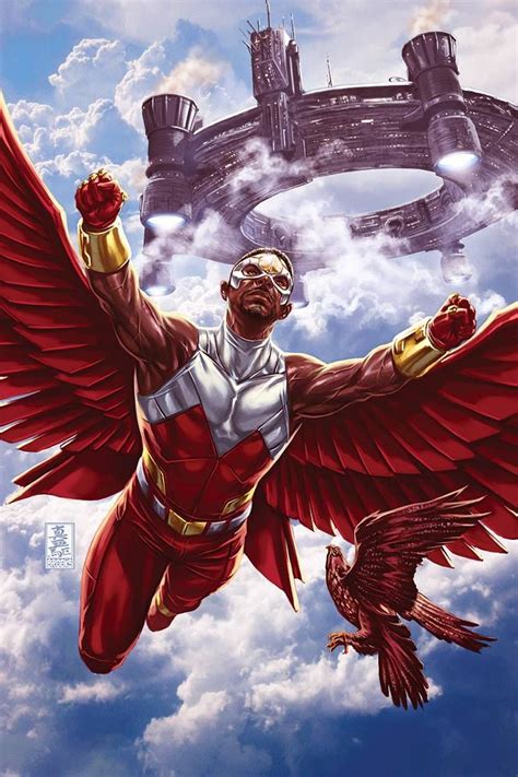 Samuel Wilson Earth 616gallery Falcon Marvel Marvel Comic Books