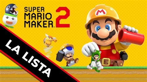 AnÁlisisreview Super Mario Maker 2 Para Nintendo Switch La Lista