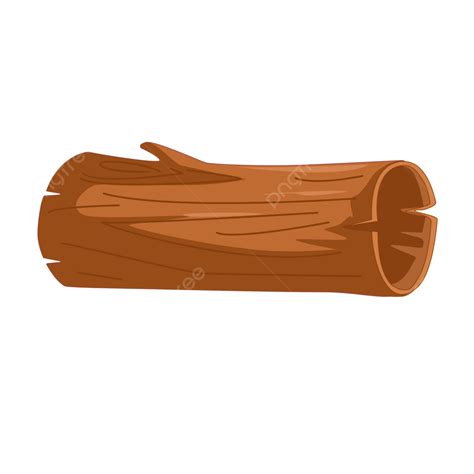 Wood Log Vector Clip Art Wood Wood Logs Log Png And Vector With