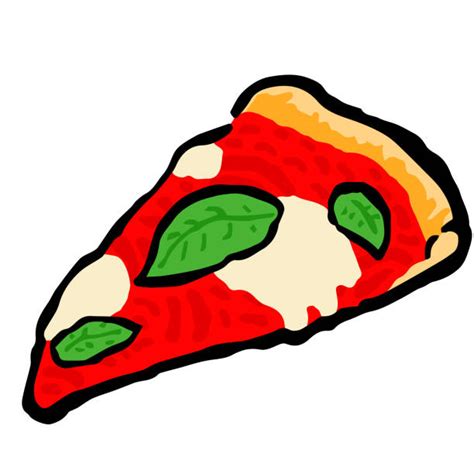 Plain Pizza Slice Clip Art