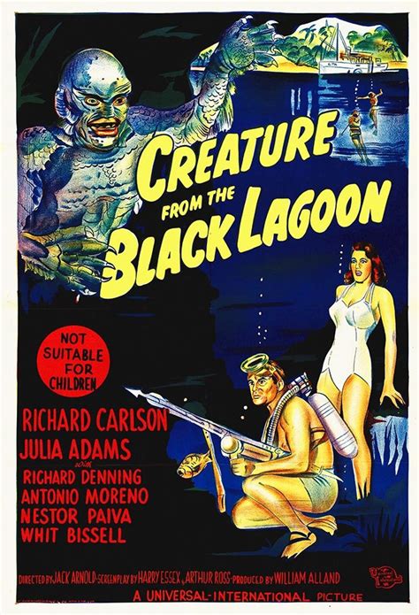 Creature From The Black Lagoon Poster Print By Hollywood Photo Archive