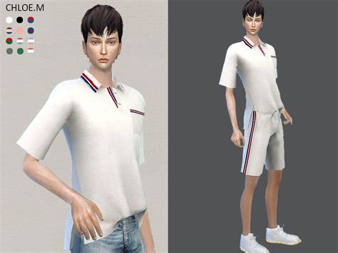 12 Colors Found In Tsr Category Sims 4 Male Everyday