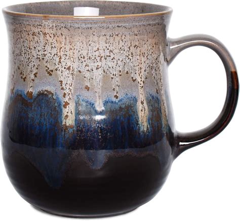 Bosmarlin Large Ceramic Coffee Mug Big Tea Cup For Office