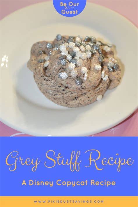 Try The Grey Stuff Recipe From Be Our Guest Recipe Gray Stuff