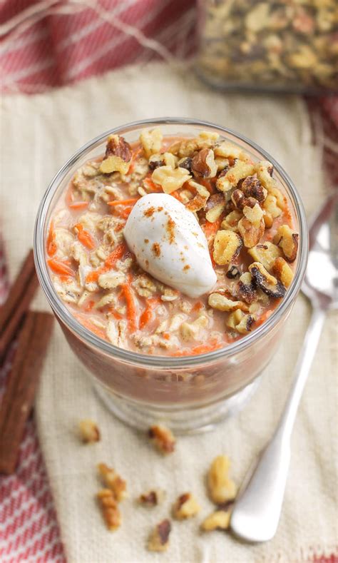 A wide variety of fiber desserts options are available to you, such as material, feature. Healthy Carrot Cake Overnight Dessert Oats Recipe | Gluten Free, Vegan