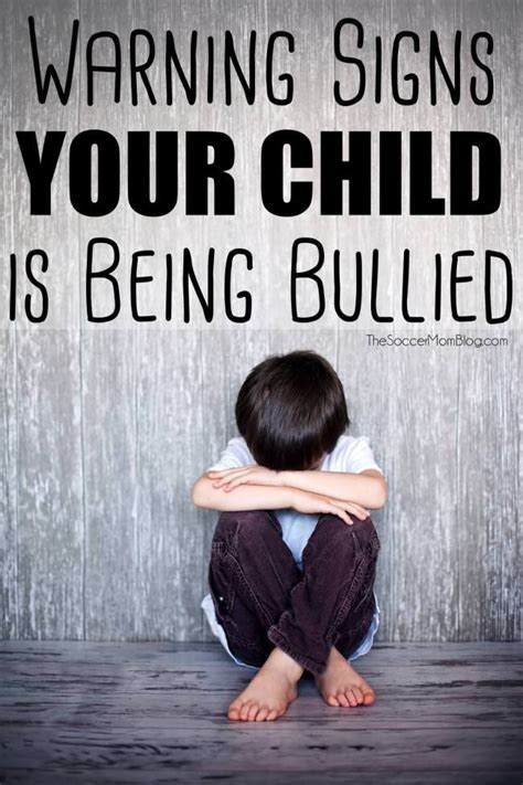 Warning Signs Your Child Is Being Bullied Cas The Ojays And To Tell