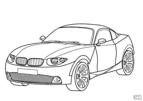 Supercar Coloring Pages At Free Printable Colorings