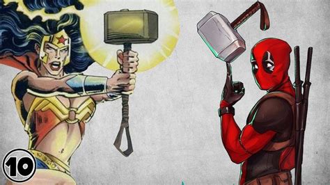 Top 10 Superheroes Who Can Lift Thors Hammer Superhero Thor Thors