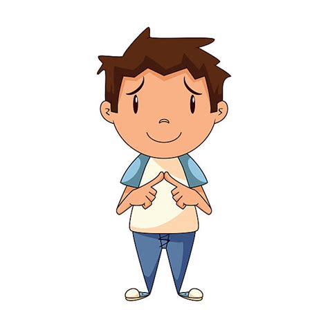Embarrassed Boy Illustrations Royalty Free Vector Graphics And Clip Art
