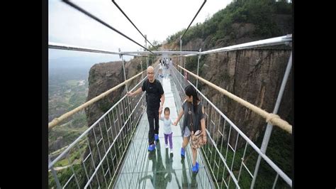 Is This The Worlds Scariest Bridge China Unveils Its Latest Tourist