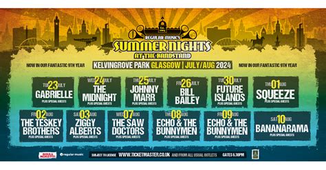 Summer Nights At The Bandstand Bill Bailey — Glasgow Life