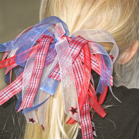 Make Ribbon Embellished Hair Elastic Bows Hair Elastics Diy Hair Elastics Making Hair Bows