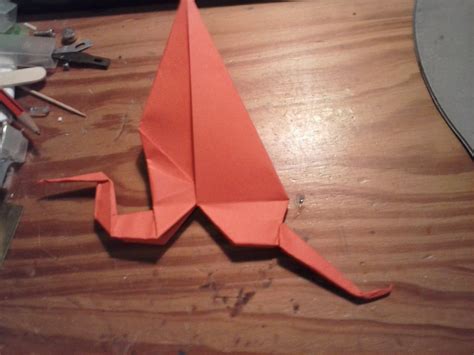 Origami Heron With Flapping Wings 5 Steps Instructables