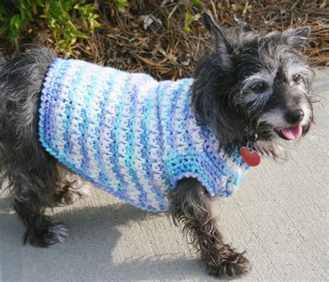 Dog Sweater Crochet Pattern