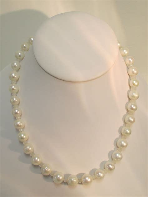 Pearls And Moonstone Necklace‏ Made By Marianne