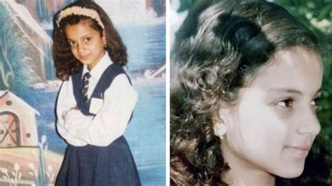 Kangana Ranaut Shares Childhood Pics Clicked At A Small Studio In Her