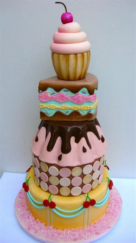 18 idées pour décorer le gâteau d anniversaire de fille archzine fr in 2020 cake cupcake cakes