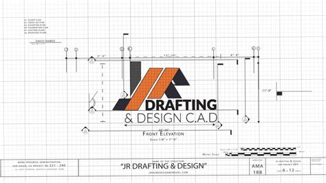 Jr Drafting And Design Logo Reveal Youtube