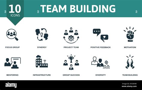 Team Building Icon Set Contains Editable Icons Team Building Theme