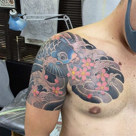 Details 83 Japanese Shoulder Tattoo Best Vn