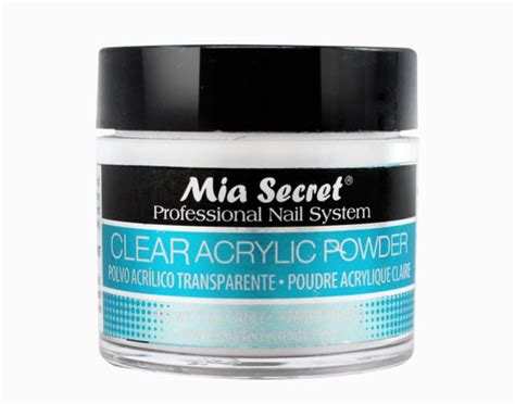 Mia Secret Clear Acrylic Nail Powder Premiere Salon And Nail Supply