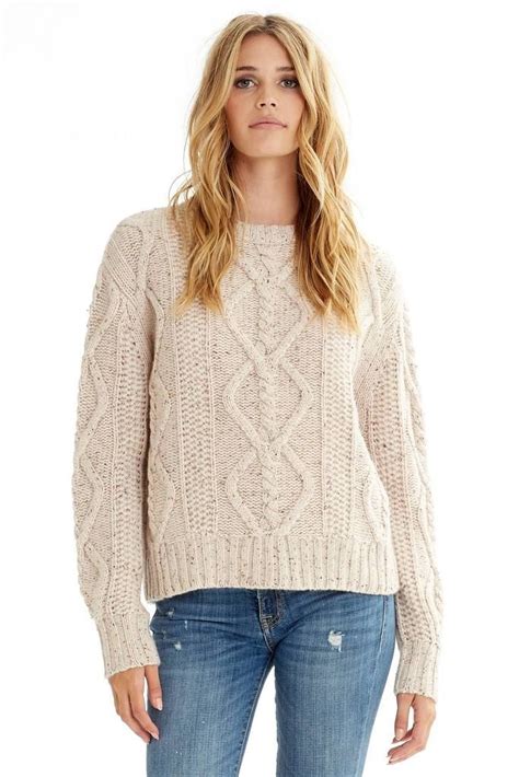 Update On A Cozy Classic This Cable Knit Sweater Is Styled With A