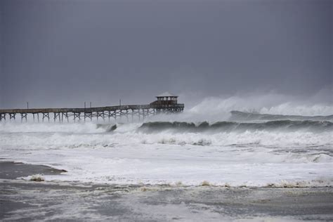 Coastal Low Over Atlantic Ocean Threatens Us East Coast With Heavy