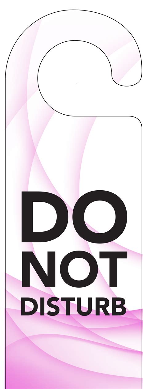 Do not disturb sign of door hanger templates. Printable Do Not Disturb Signs - ClipArt Best