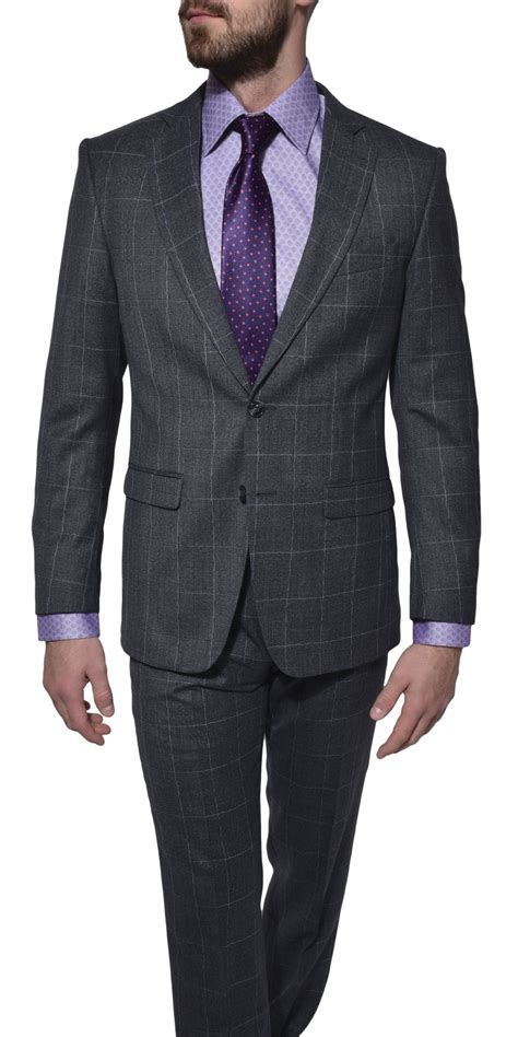 limited edition grey wool suit suits e shop uk