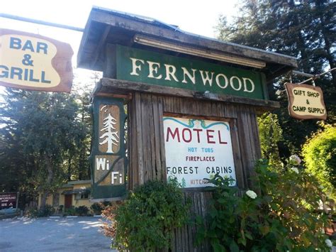Fernwood Resort In Big Sur Ca Forest Cabin Camping Supplies