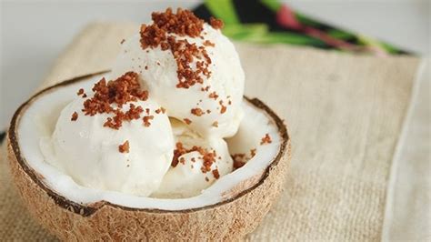 Watch How To Make Coconut Ice Cream