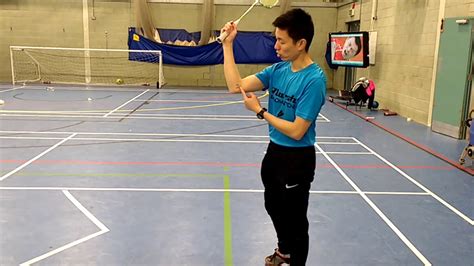 Badminton Forearm Rotation Practice Youtube