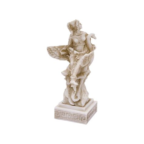 Aphrodite With Swan Statue Ancient Greek Roman Mythology Handmade