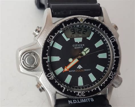 Citizen Aqualand Promaster Diver Watch Model C023 088051 Etsy