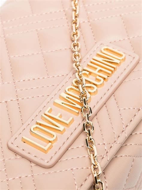 Love Moschino Quilted Finish Crossbody Bag Farfetch