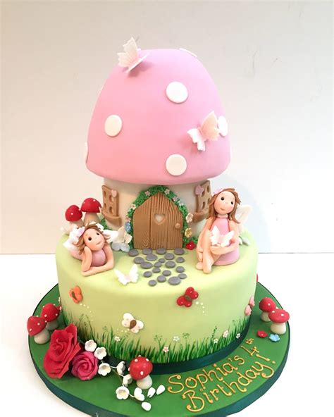 Bespoke Fairy Birthday Cakes London Etoile Bakery