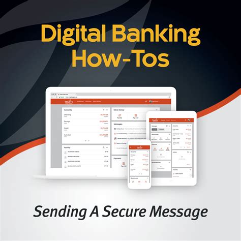 Sending A Secure Message In Digital Banking Truity Credit Union