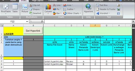 Cara membuat grafik dalam microsoft office excel. Belajar Microsoft Excel: Cara Cepat Membuat Hyperlink ...