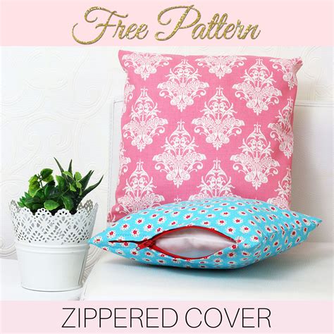 How to Make Zippered Cushion Covers - BEST for Beginners | TREASURIE