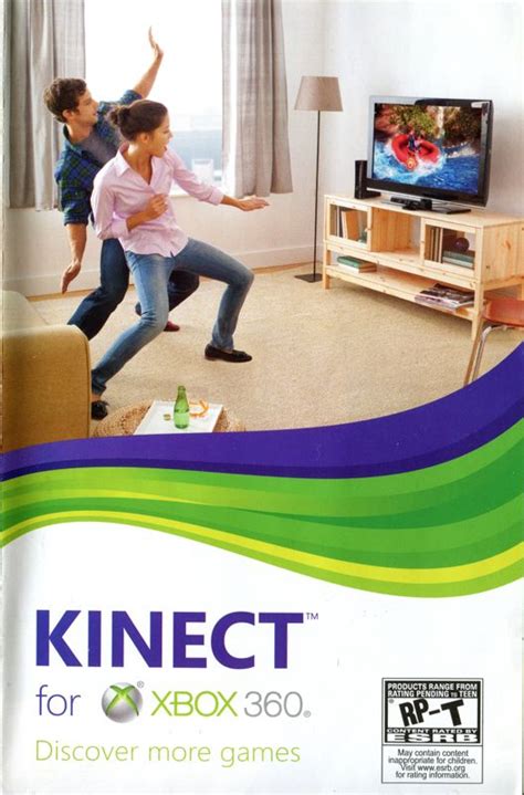 Kinect Adventures 2010 Xbox 360 Box Cover Art Mobygames
