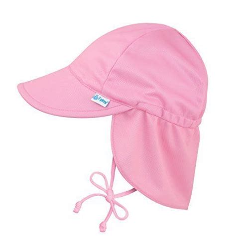 I Play Toddler Girls Breatheasy Flap Sun Protection Hat Hat Light