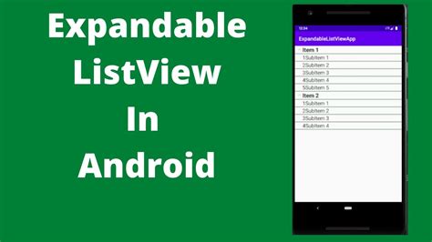 Expandable Listview In Android Java Android Studio Tutorial Quick