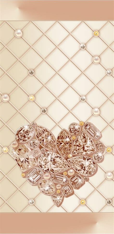 Pin By Wurthit On Hearts Gold Wallpaper Iphone Diamond Wallpaper